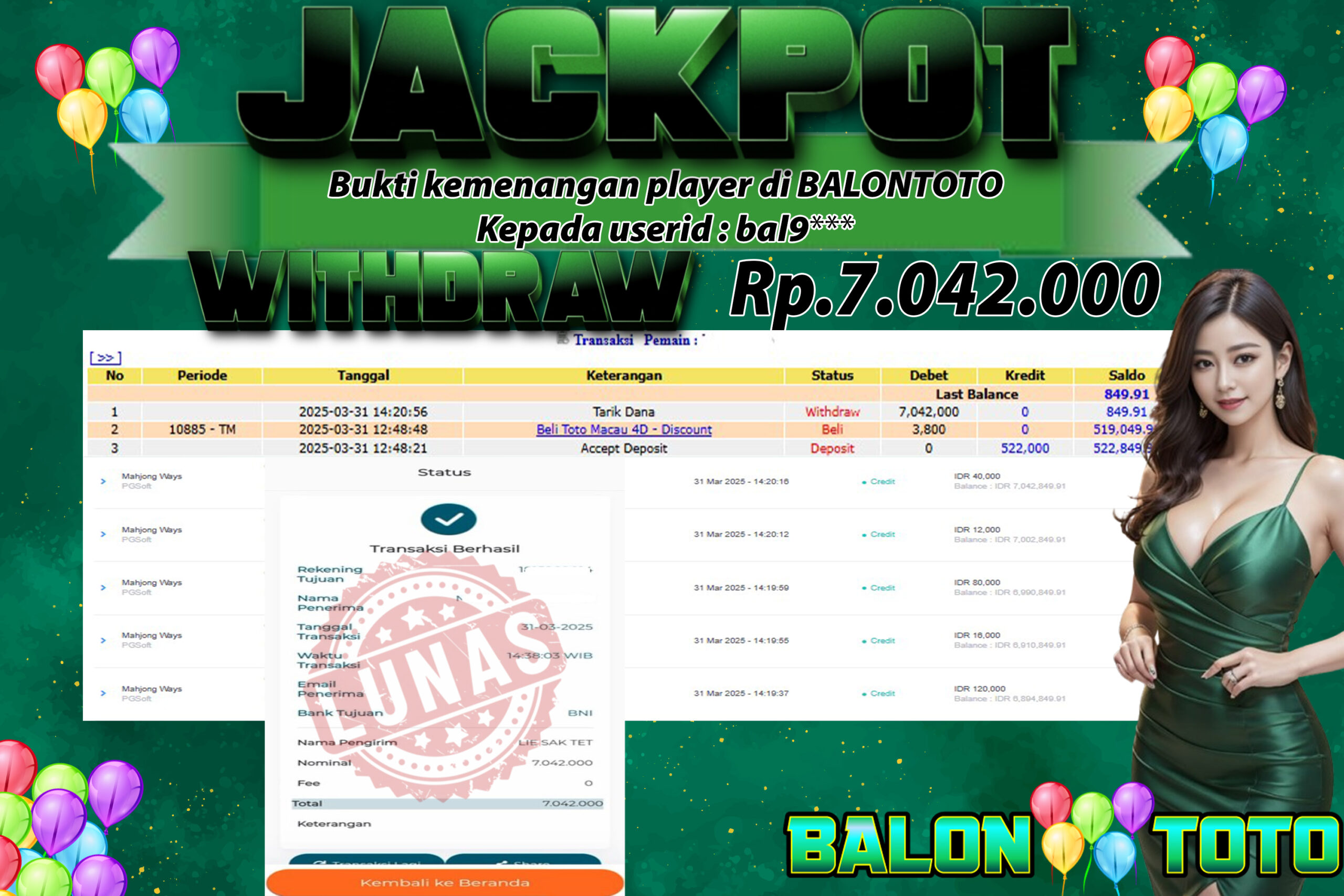 Prediksi BALONTOTO