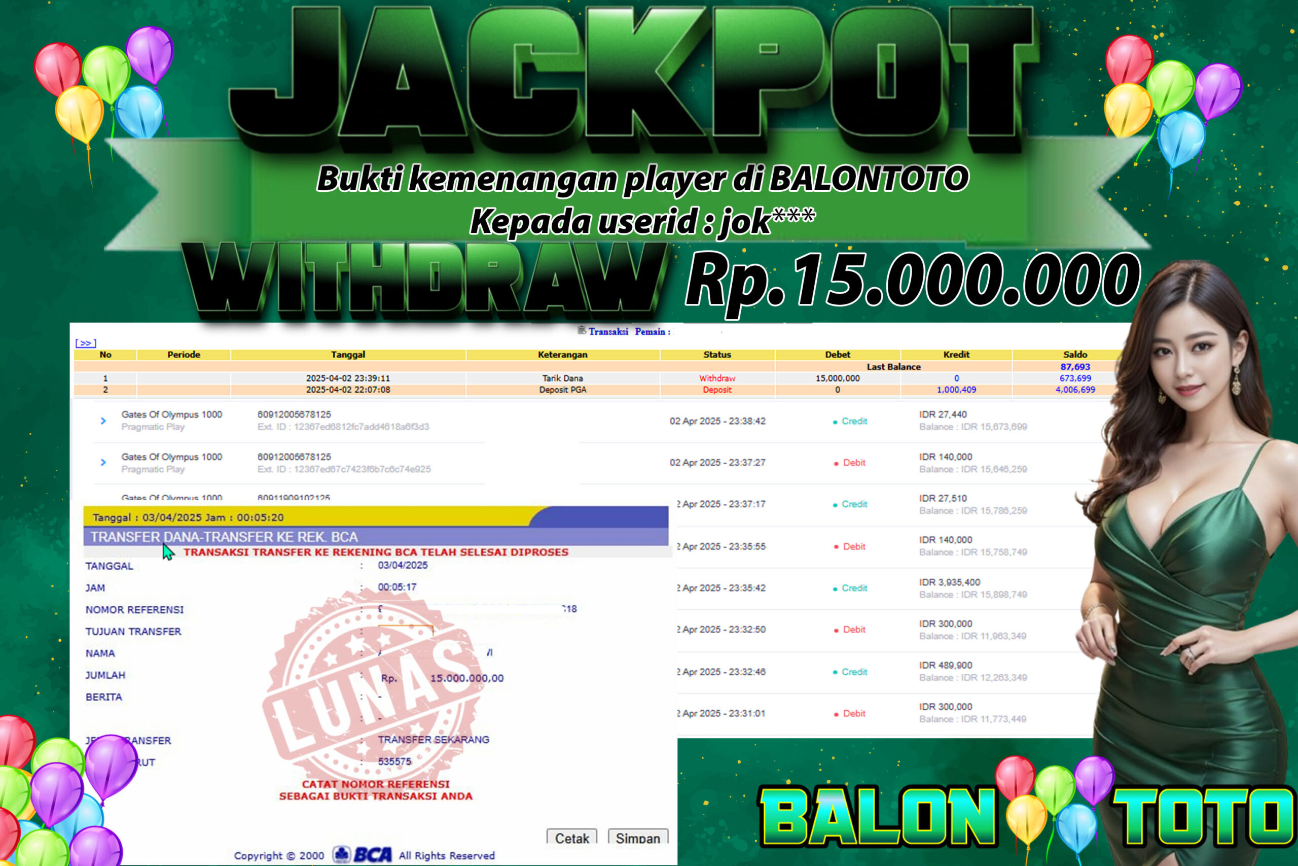 Prediksi BALONTOTO