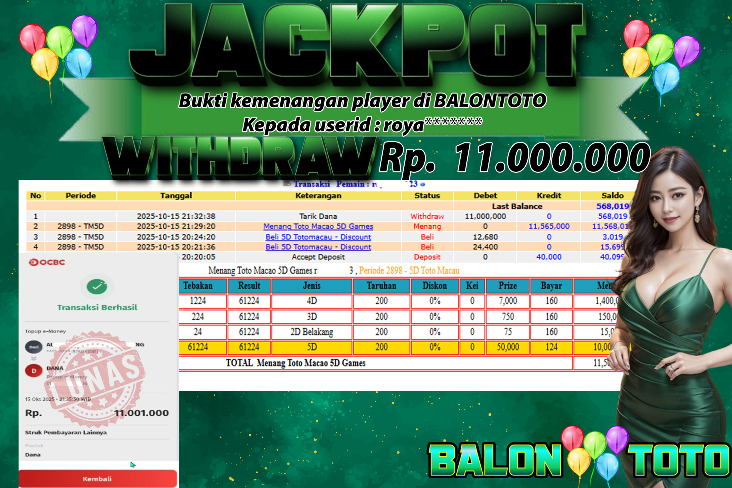 Prediksi BALONTOTO